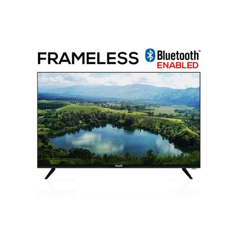 Saachi 32" Inch Digital Frameless TV With Inbuilt Decoder & Bluetooth Enabled - Black
