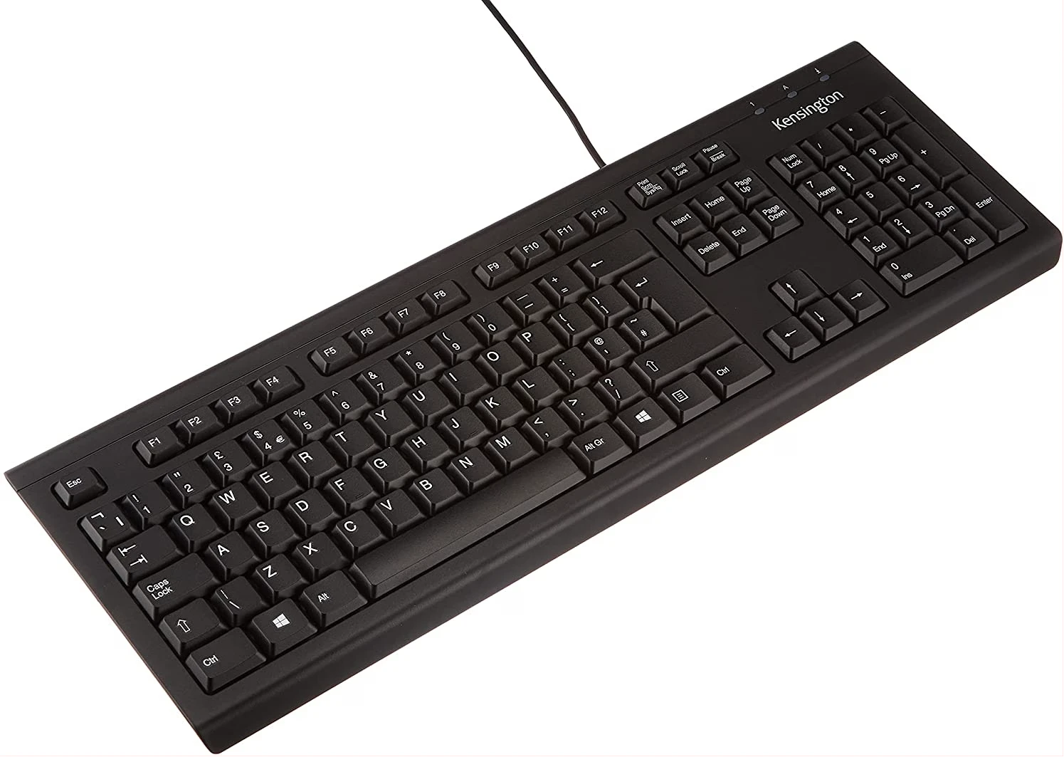 Kensington ValuKeyboard - wired keyboard for PC, Laptop, Desktop PC