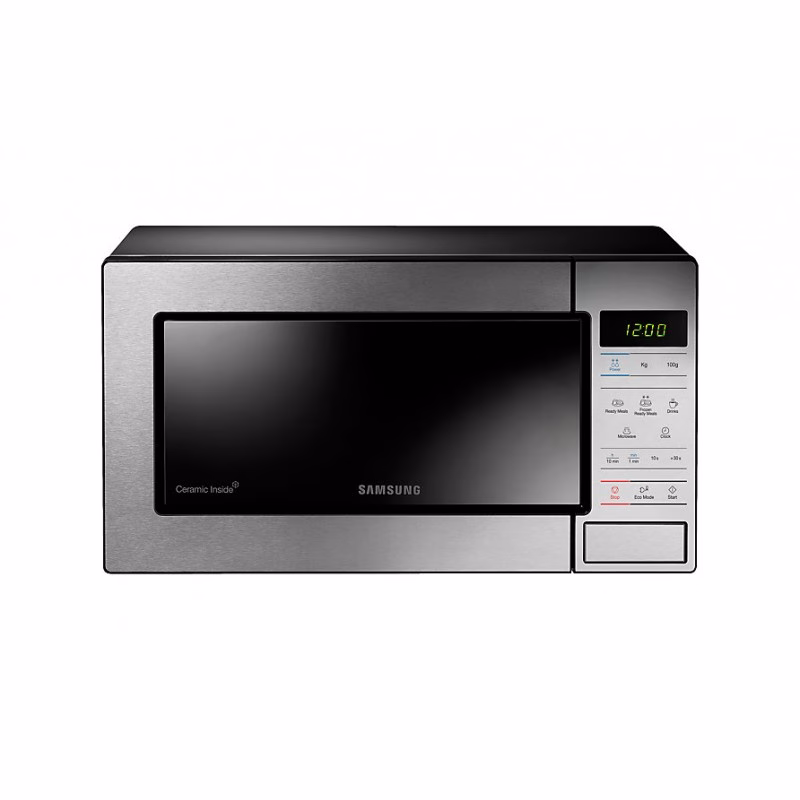 Samsung ME83M Microwave Oven SOLO 23L, Ceramic Enamel, Stainless Steel, Automatic