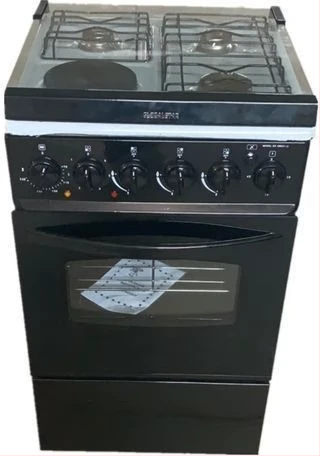 Globalstar General 3 Gas + 1 Electric/Ignition/up And Down Oven 50x50cm - Black
