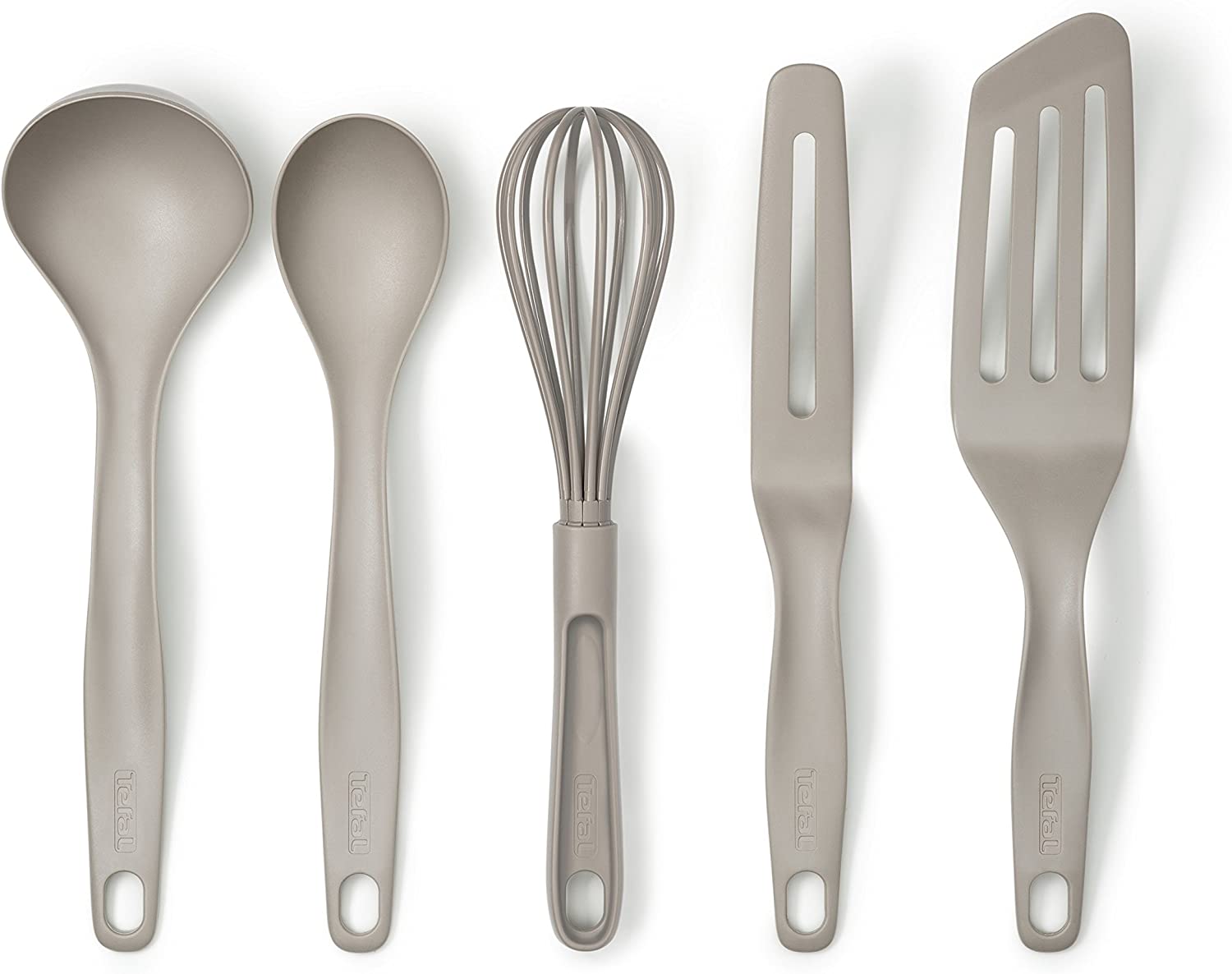 Tefal k210s514 Fresh Kitchen Set of 5 Spatulas Cassonnade