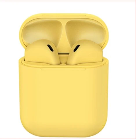 Inpods 12 Bluetooth 5.0 Wireless Earbuds - Yellow