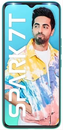 Tecno Spark 7T, 4GB RAM, 64GB 48 MP - Jewel Blue