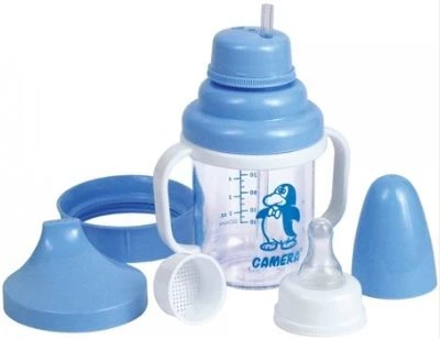 4 In 1 Camera New Safe Milk Baby Feeding Set(180ML) - Multi-colours.