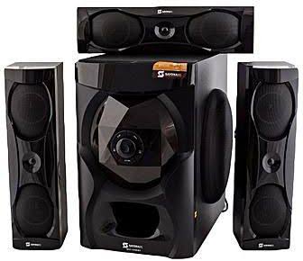 Sayona SHT-1188BT 16000W Subwoofer -Home Theater System Black