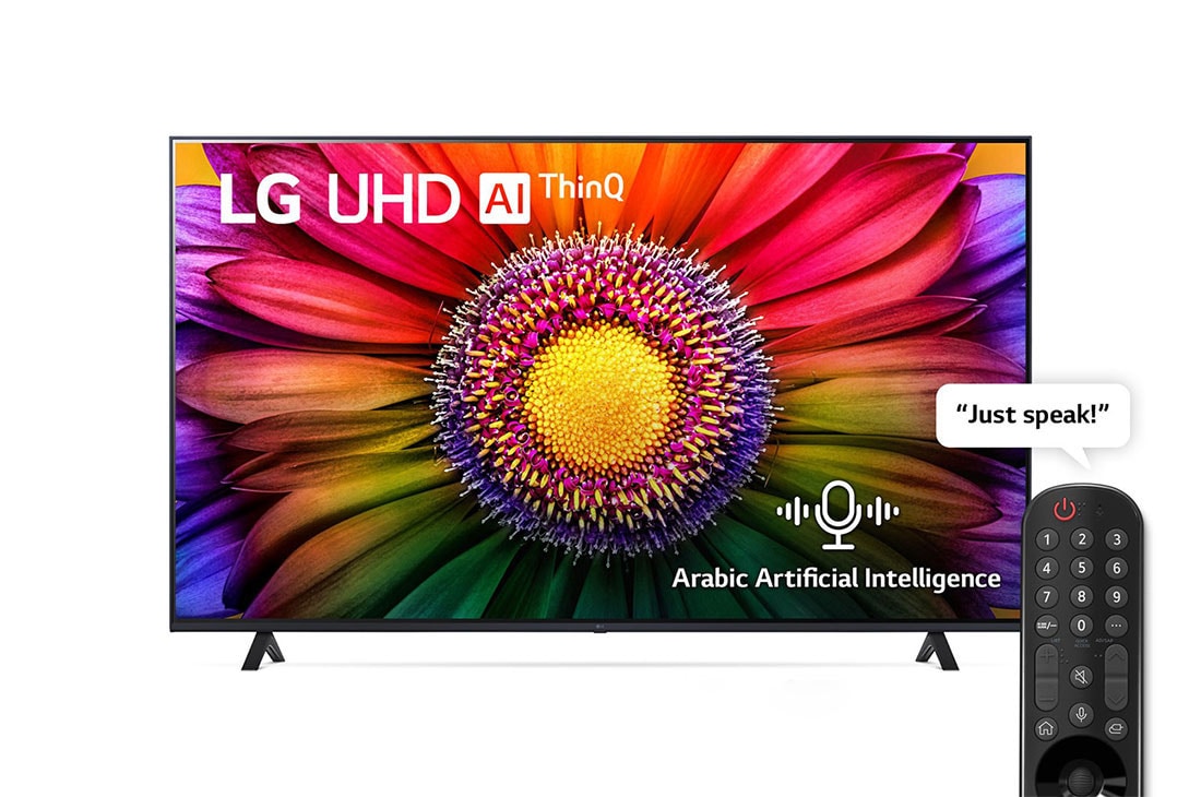 LG 70 inch UHD 4K Smart TV with Magic remote, HDR, WebOS, 70UR80006LJ