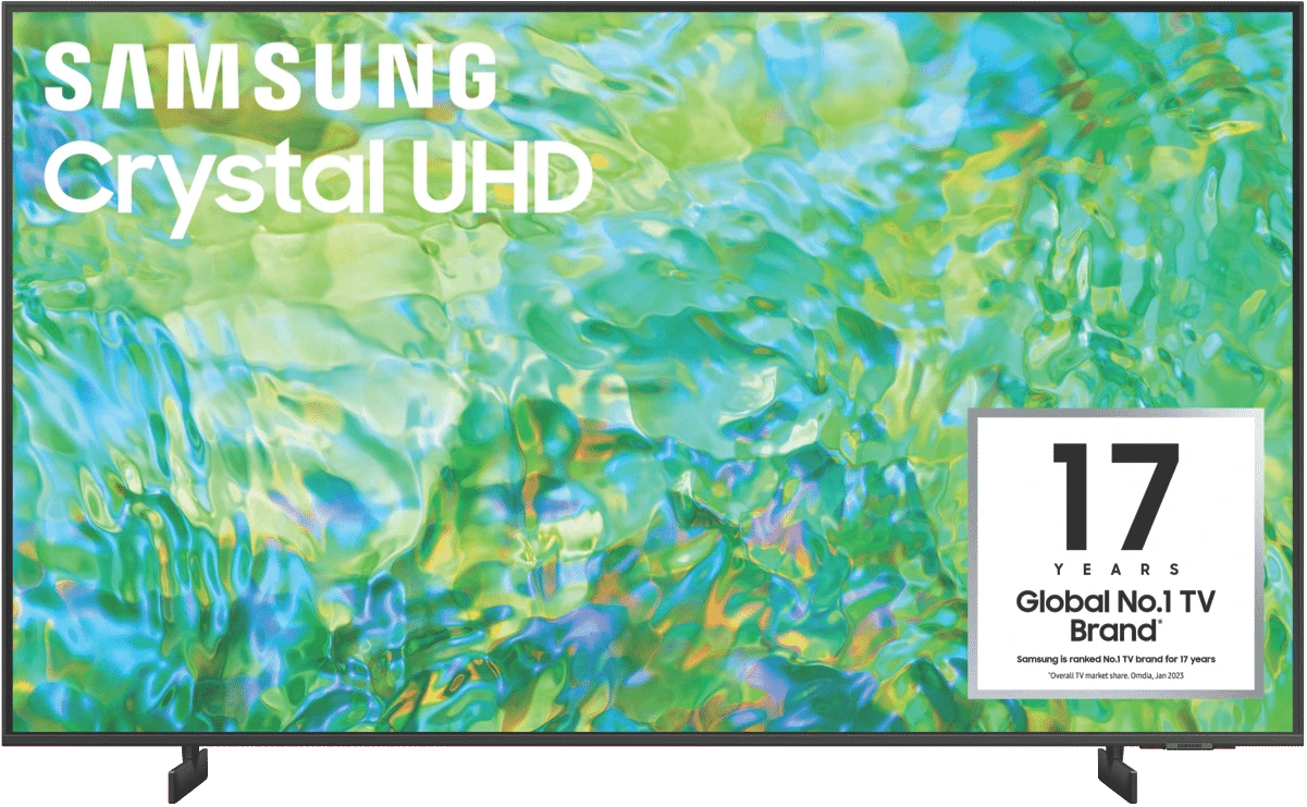 Samsung 50 - Inch UA50CU8000 4K Crystal UHD Smart TV, Wi-Fi, Bluetooth, Dolby Atmos