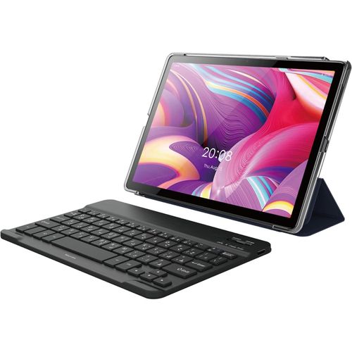 Oteeto TAB 12 Pro 10 Inch IPS LCD 8GB RAM+512GB ROM/5G Dual SIM 6000 mAh Battery 5MP Front+13MP Rear Camera Octa Core 1.6GHz Processor Android 13 Includes Keyboard,Mouse,Touch Pen,OTG,Flip Cover Table