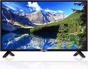 Sonashi 32-Inch Android Smart TV, High Definition, LED TV, USB, HDMI, WiFi, Youtube, Netflix, Prime Video With Inbuilt Free To Air Decoder - Black