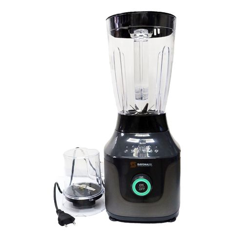 Sayona SB-4233 6 Computerized Unbreakable Jar Blender & Mill With Grinder - Black