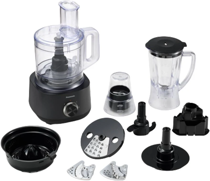 Panasonic Food Processor 800W 9-in-1 25 Functions MKF510KTZ - Black