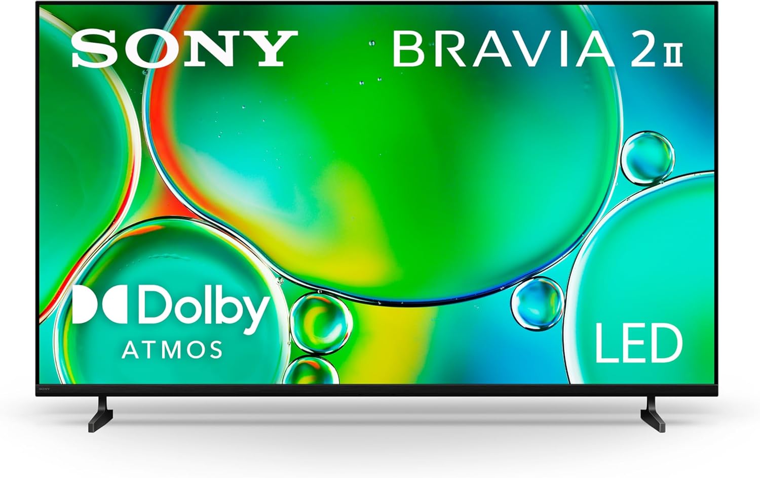 Sony 50 Inch BRAVIA 2 II, 4K Ultra HD LED Smart TV with Google TV and Exclusive Features for PlayStation®5 (K-50S20M2), 2025 Model