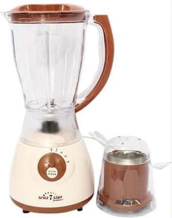 Seven 7 Star Nikura 2 in 1 Electric Portable Blender 1.5L - Cream