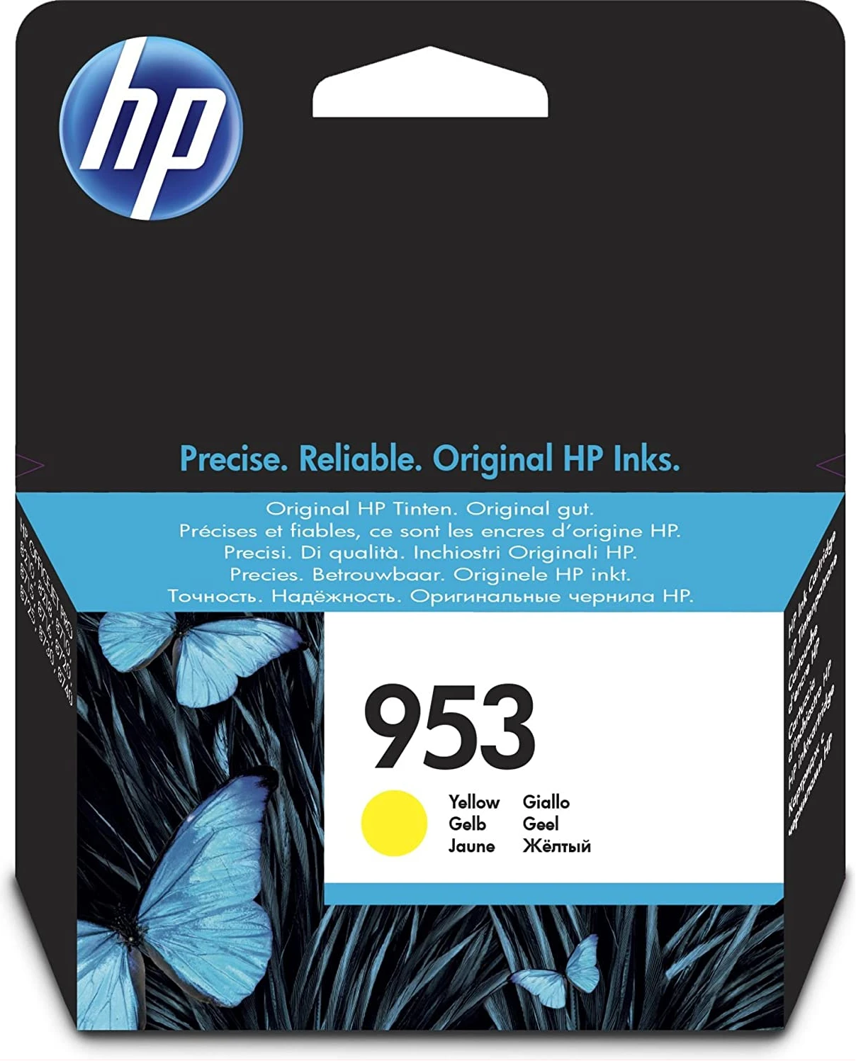 HP 953 Original Ink Cartridge, Yellow, Single Pack