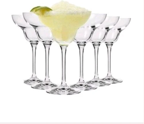 Bistro 6 Pieces Of Juice Cocktail Martin Glasses Mugs - Colorless