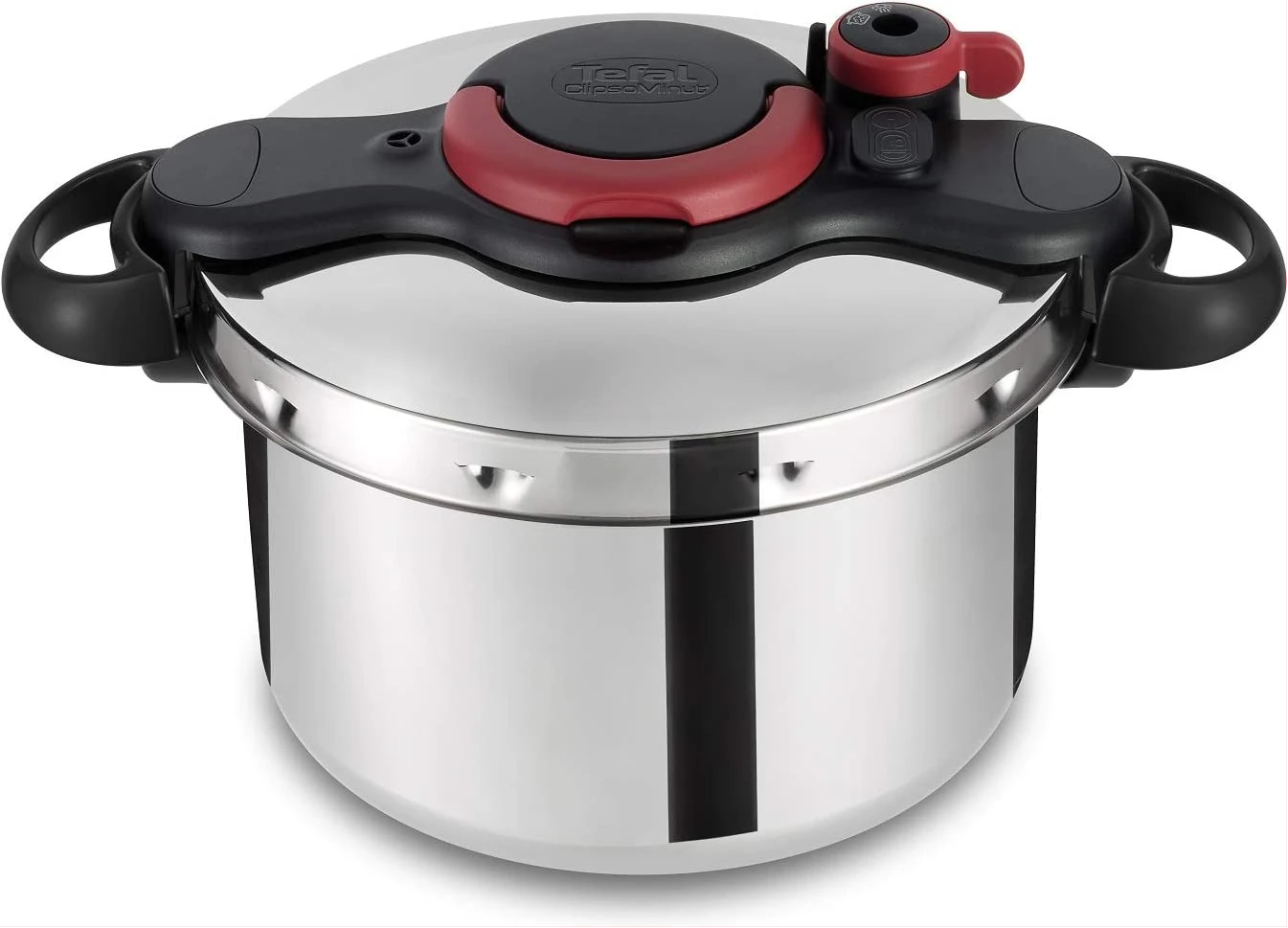 Tefal Clipso Minut Easy 9L Pressure Cooker P4624966 - Cooks Up To 2 Times Faster - 10 Years Tefal Warranty