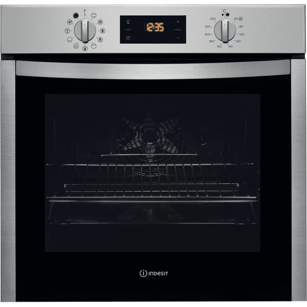 Indesit 71 - Litres Built-in Oven IFW 5844 C IX, 11 Cooking Programs, Oven Fan, Electric Oven- Inox