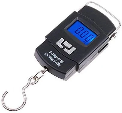 Portable Electronic Weighing Scale- Black