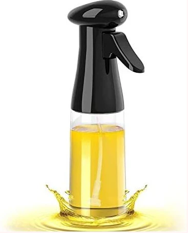 200ml Glass Cooking Vinegar Oil Sprayer Dispenser Bottle -Colorless