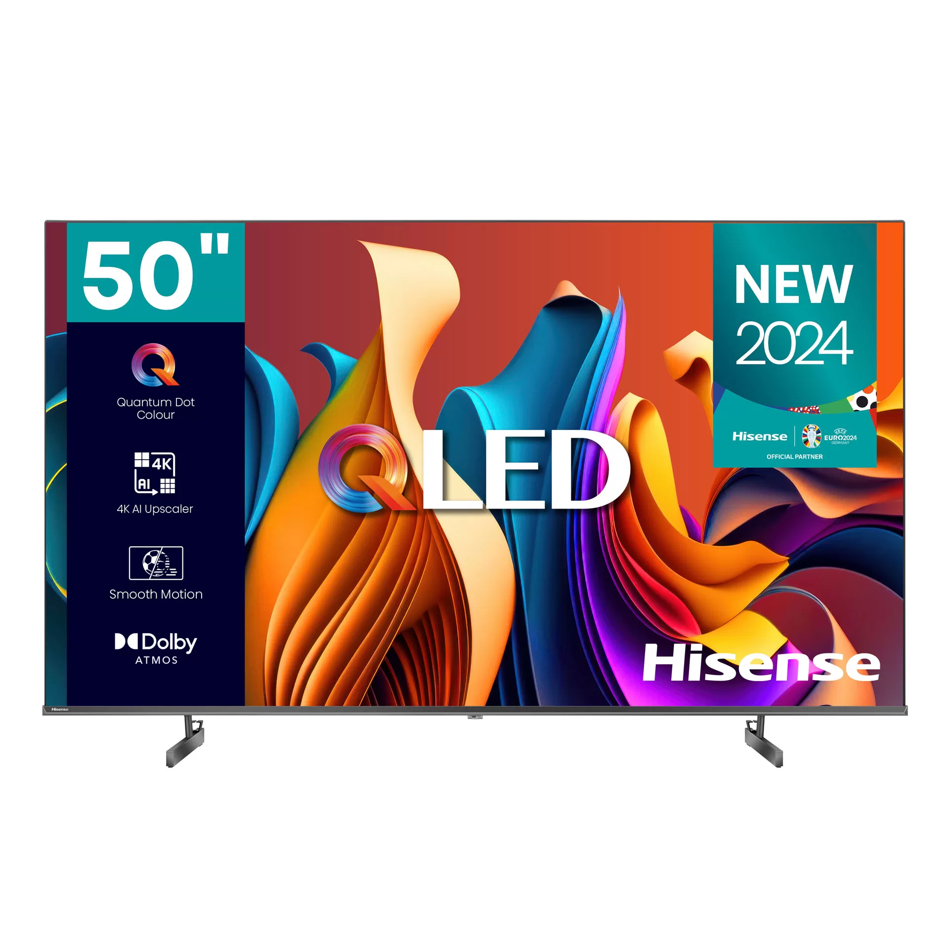 Hisense 50 Inch QLED, Q6 Series, UHD 4K 50Q6N Smart VIDAA TV (3YRs WRTY)