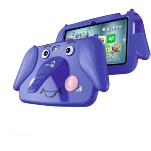 BEBE TAB Big-Bro 7 Inch IPS 4GB RAM 128GB ROM 3000 Mah Quad Core WI-FI Active Ultimate Learning Android 10 Tablet for Kids- Multicolor
