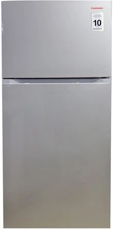 Changhong 670-Litres Fridge CR670; Top Mount Freezer, Double Door Frost Free Refrigerator - Silver