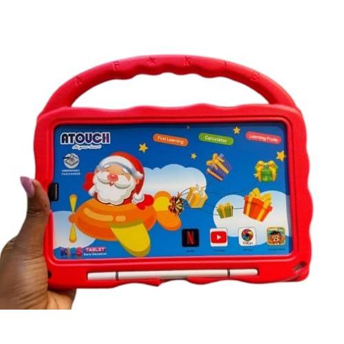 Atouch KS45 Tablet 8 Inch Android Tablet Parents Control Kids Education Learning Software 8GB+256GB 5G Network Dual Sim Tablet PC- Multicolor