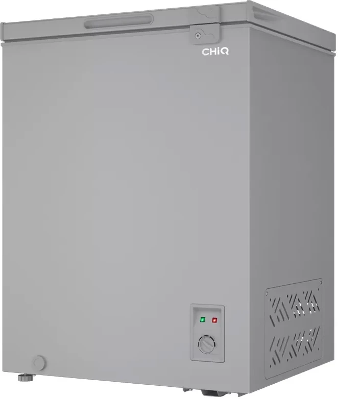 CHiQ 180L Chest Freezer, Single Door Deep Freezer CCF184 – Gray (3YRs WRTY)