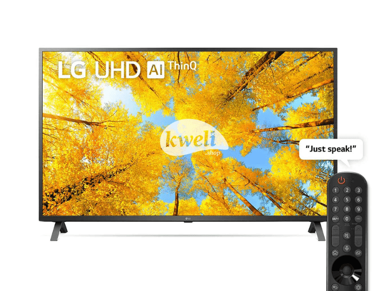 Buy new LG 65 Inch 4K UHD Smart TV 65UQ75006LG - Gaming TV, Active HDR, Voice Remote, Bluetooth in Uganda - - Free Delivery > Long warranty > Lifetime After-sales Support