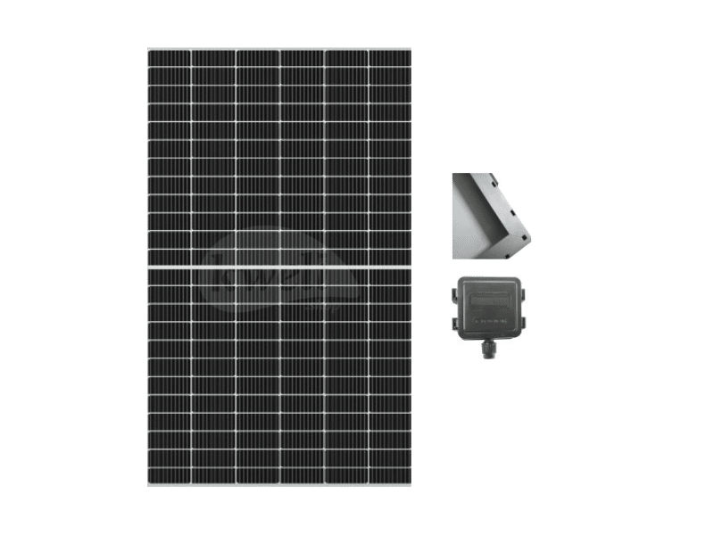 Buy new Luminous 550-Watt 24V Monocrystalline Solar Panel LUM550M144; Voc 49.60V, Vmp 40.83V, Imp 13.48A, Isc 14.04A, Module Efficiency 21.28% in Uganda - - Free Delivery > Long warranty > Lifetime Af