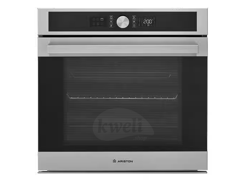 Buy new Ariston 60cm Built-in Multifunction Oven FI5 851C IX; 71-litres, Digital Display with Touch Controls, Oven Fan, 60°-250° in Uganda - - Free Delivery > Long warranty > Lifetime After-sales Supp