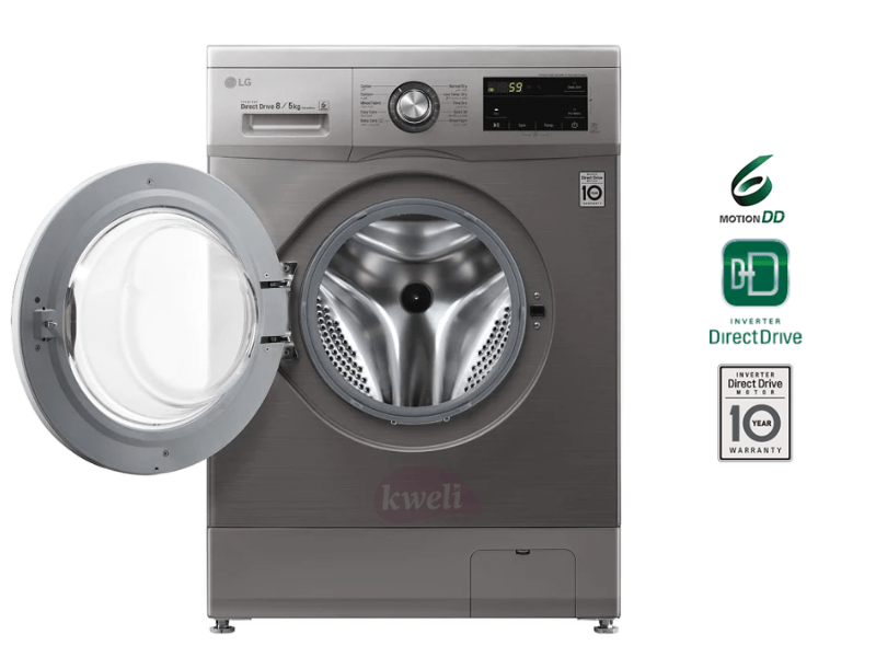 Buy new LG 20/12kg Front Load Washer Dryer F3L2CRV2T; +Miniwash, TurboWash™, TurboDry, 6 Motion Direct Drive, Steam™, Add Items in Uganda - - Free Delivery > Long warranty > Lifetime After-sales Suppo