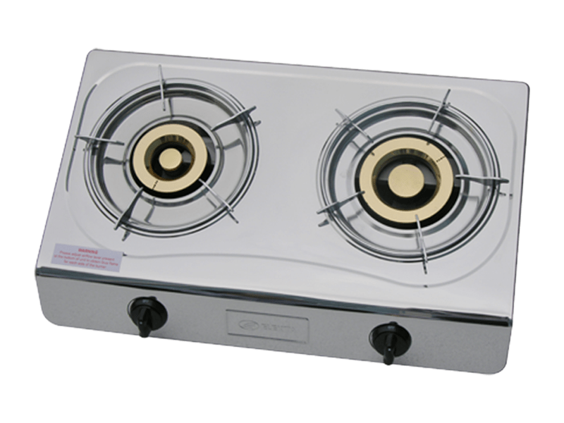 Buy new Elekta Gas Stove, EGS-25N; 2 Burner Stove with Stainless Steel Top + Auto Ignition in Uganda - - Free Delivery > Long warranty > Lifetime After-sales Support