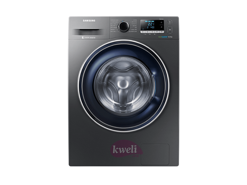 Buy new Samsung 7kg Front Load Washing Machine WW70 T4020CX - Eco Bubble™, Hygiene Steam, 1200RPM in Uganda - - Free Delivery > Long warranty > Lifetime After-sales Support