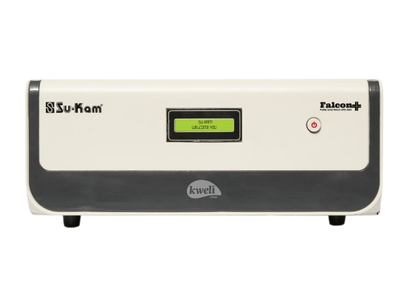 Buy new Su-Kam 2000VA 24V Falcon+ Pure Sine Wave UPS Inverter; Digital Display, Battery reserve, Circuit breaker MCB, 300% Load Startup in Uganda - - Free Delivery > Long warranty > Lifetime After-sal