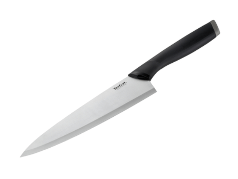 Buy new TEFAL Comfort Stainless Steel Chef Knife K2213204; 20cm Knife in Uganda - - Free Delivery > Long warranty > Lifetime After-sales Support