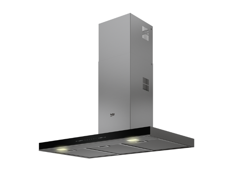 Buy new Beko 90cm Wall-Mounted Chimney Hood BHCB96641BBHS; Touch Control, Auto-Shutdown, Black Glass in Uganda - - Free Delivery > Long warranty > Lifetime After-sales Support
