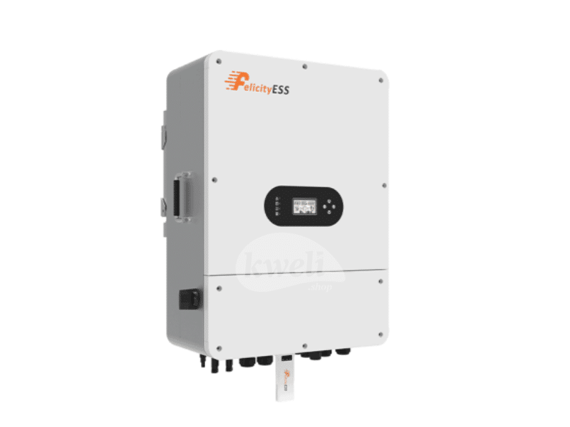 Buy new Felicity T-REX 10kVA/10kW 48V 3-Phase Hybrid Solar Inverter T-REX-10KLP3G01; Built-in Dual MPPT 13000W Solar Charge Controller, 200–850V MPPT Range, 900V Voc, Pure Sine Wave Output, Wi-Fi Moni