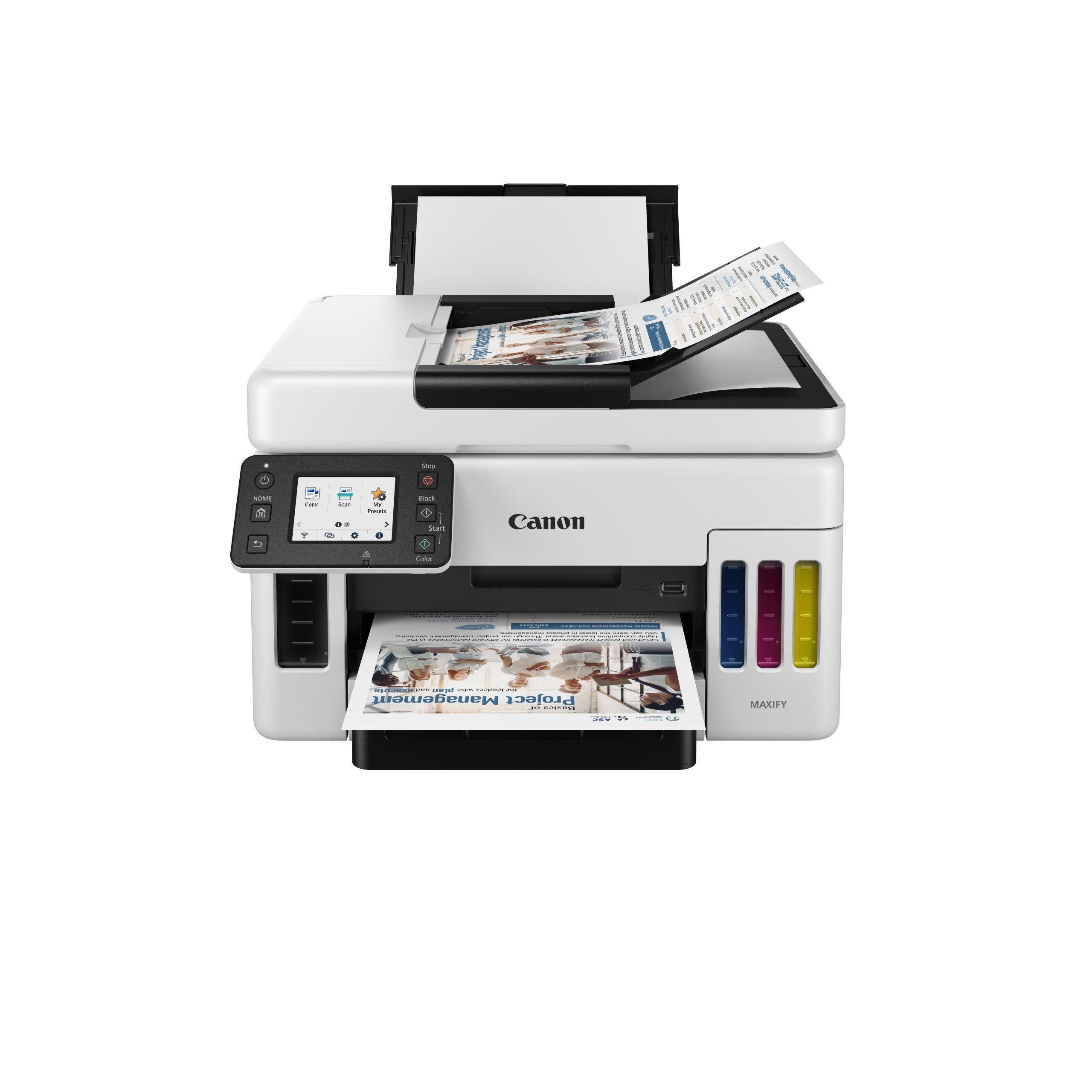 Buy new Canon MAXIFY MegaTank GX6070 All-in-One Wireless Ink Tank Business Printer; A4 Colour/Black Print/Copy/Scan, ADF, Duplex, Up to 24 pages per minute in Uganda - - Free Delivery > Long warranty 