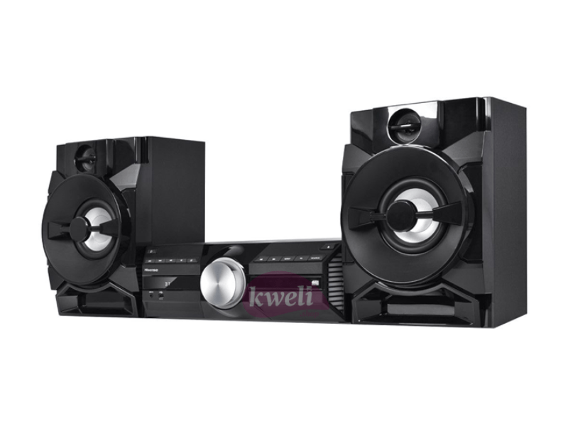 Buy new Hisense Mini HiFi System HA450; 360 watts, Bluetooth, USB/CD, AM/FM Radio in Uganda - - Free Delivery > Long warranty > Lifetime After-sales Support