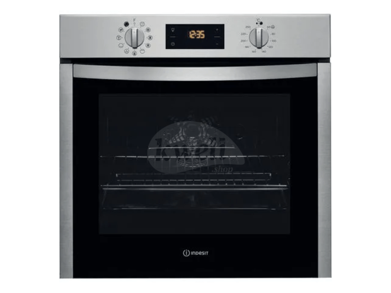 Buy new Indesit 60cm Built-in Multi-function Oven IFW 5844 C IX; 71-litres, Digital Display with Touch Controls, Oven Fan, 60°-250° in Uganda - - Free Delivery > Long warranty > Lifetime After-sales S
