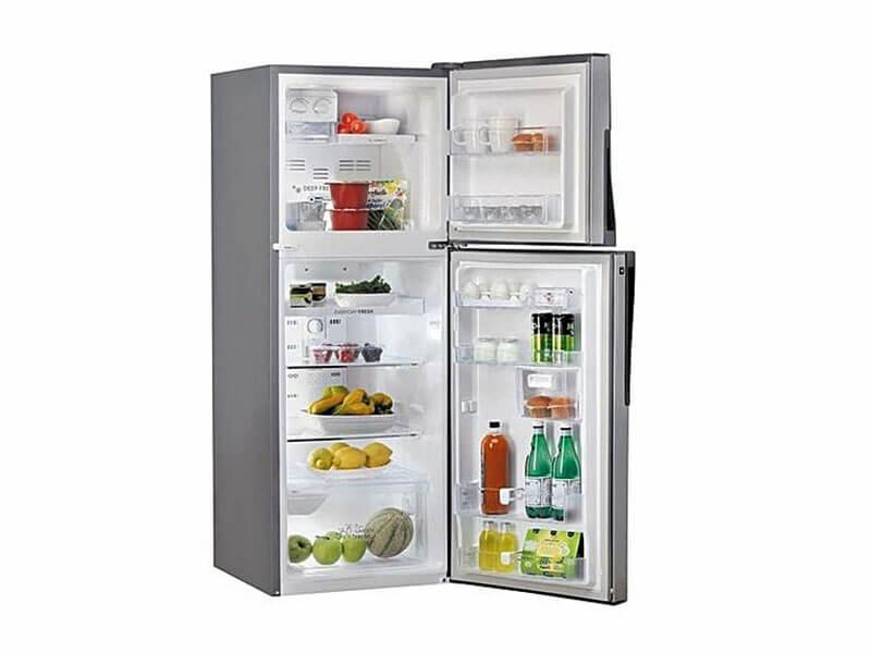 Buy new Whirlpool Double Door Refrigerator 242 liters - Silver WTM302RSL, in Uganda - - Free Delivery > Long warranty > Lifetime After-sales Support