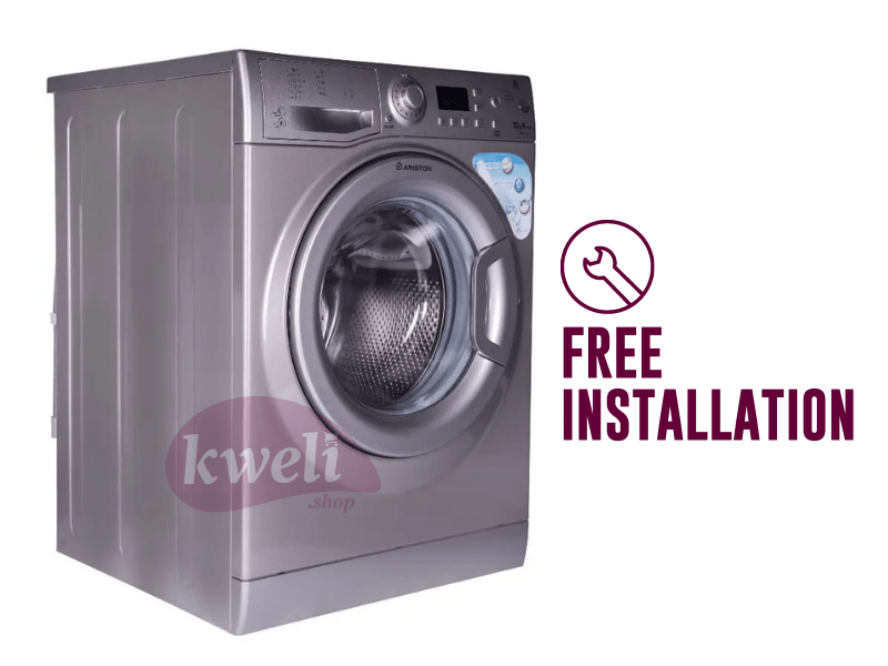 Buy new Ariston 10kg Washing Machine WMG10437SEX - Front Loading, A+++ Energy efficient in Uganda - - Free Delivery > Long warranty > Lifetime After-sales Support
