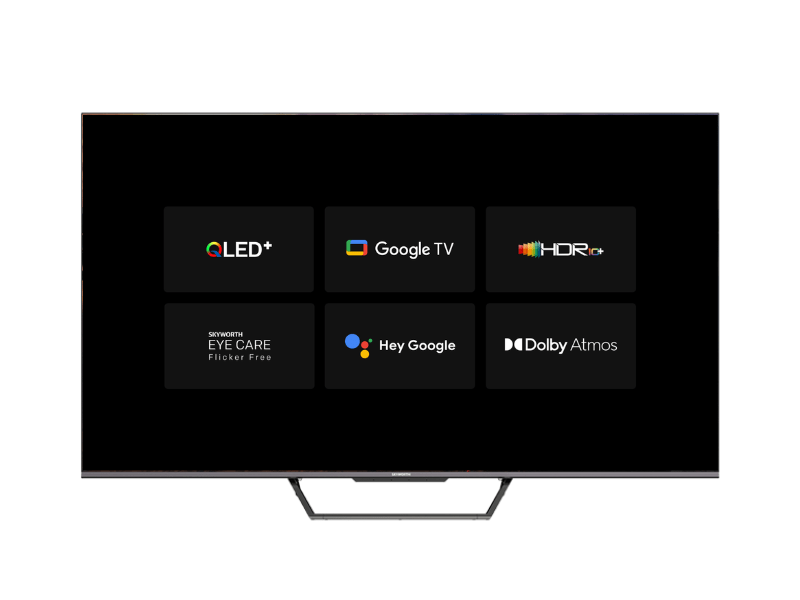 Buy new Skyworth 75 inch 4K QLED Google Android TV 75SUE9500; Smart TV with Bluetooth, WIFI, Chromecast, Voice Control, Dolby Atmos, 16GB, 280W in Uganda - - Free Delivery > Long warranty > Lifetime A