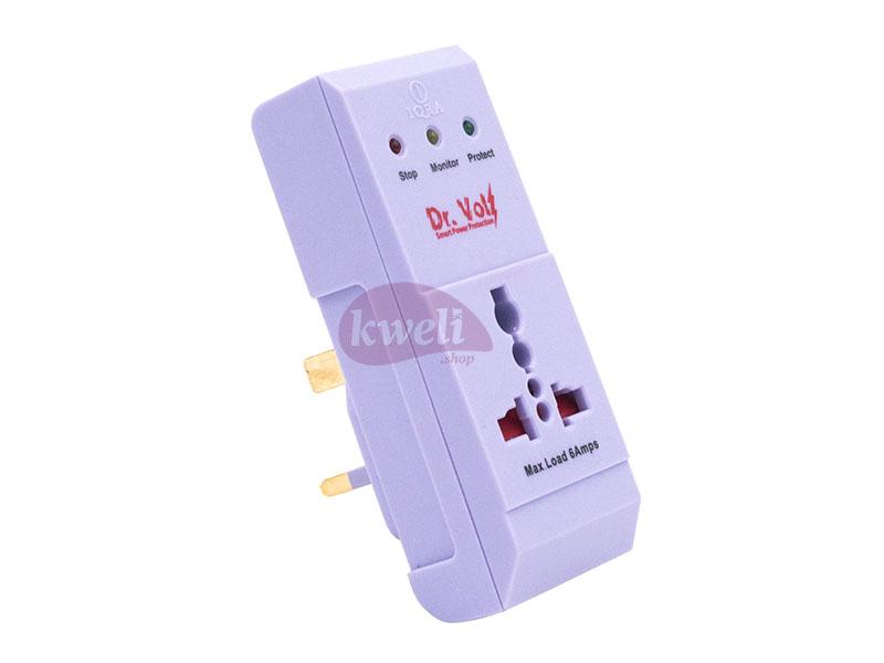 Buy new Dr Volt TV Guard - 6Amps, Blue - IQRA Power Surge Protector in Uganda - - Free Delivery > Long warranty > Lifetime After-sales Support