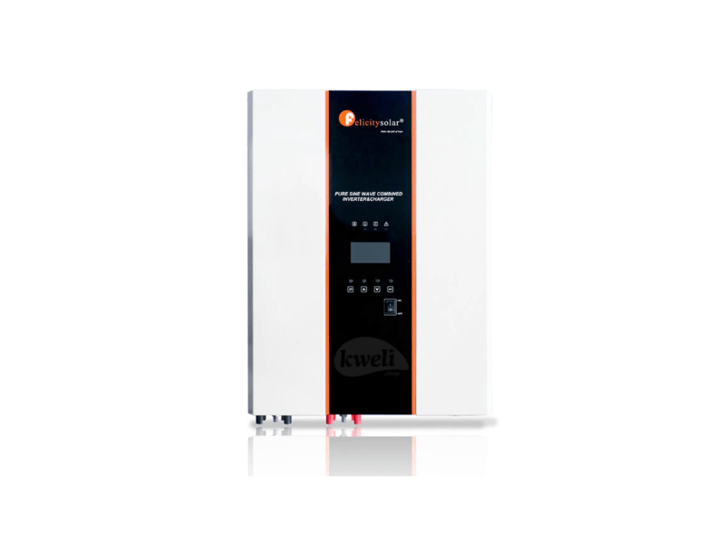 Buy Genuine Felicity 1500VA 12V, 220VAC Pure Sine Wave Inverter IVPS1512; 1.2kW Load, 50/60Hz, 18A Max Charge, Overload & Short Circuit Protection in Uganda