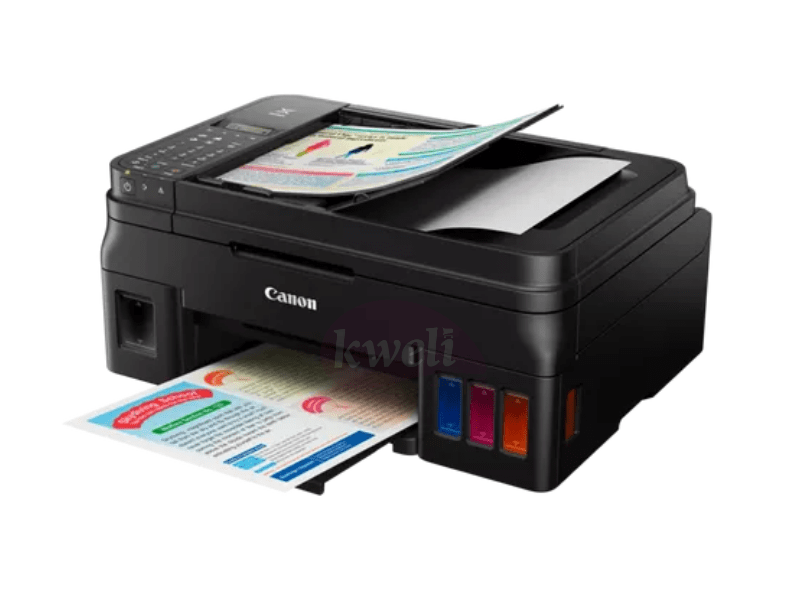 Buy new Canon Pixma G4400 4-in-1 High Yield Printer; Print, Copy, Scan, Fax, Wi-Fi + Cloud Link in Uganda - - Free Delivery > Long warranty > Lifetime After-sales Support