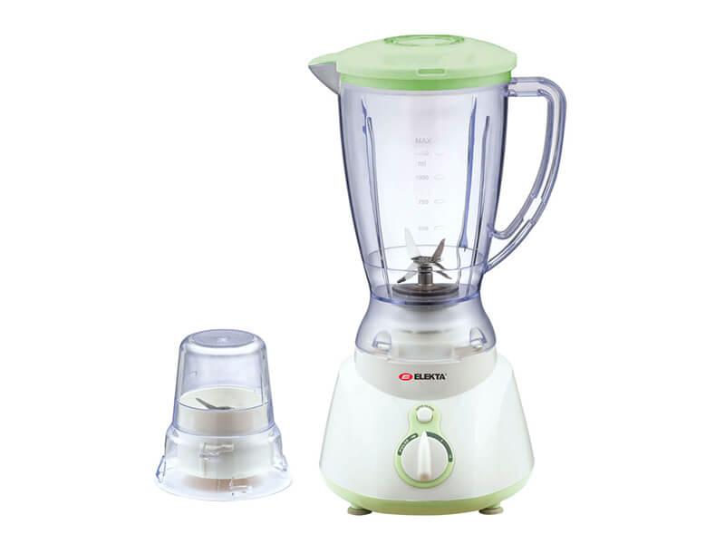 Buy new Elekta 1.5L Juice Blender +1 Grinder, Plastic Jar, 327W - EFBG-1586 in Uganda - - Free Delivery > Long warranty > Lifetime After-sales Support
