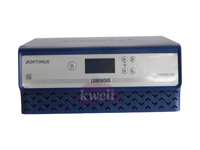 Buy new Luminous Optimus 1100VA 12V Solar Inverter; Digital Display, Low Battery Protection in Uganda - - Free Delivery > Long warranty > Lifetime After-sales Support