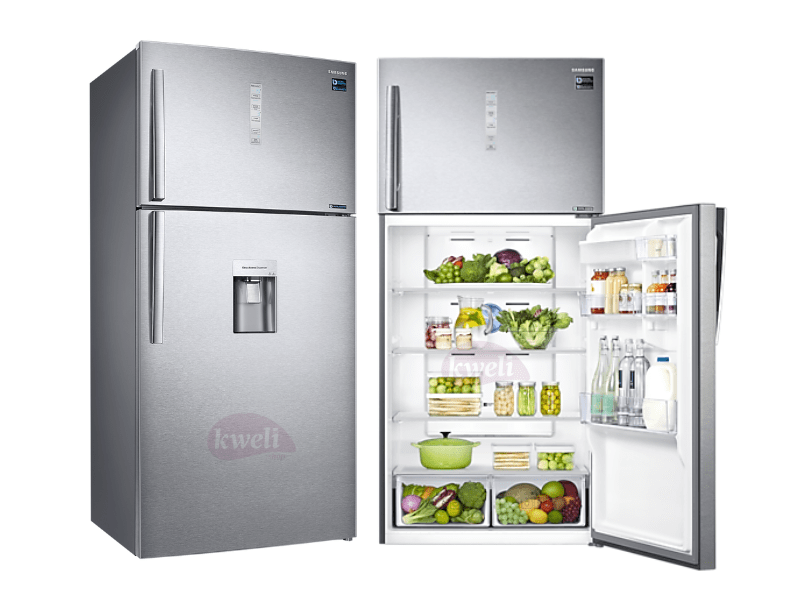 Buy new Samsung 618-litre Refrigerator RT62K7110SL; Double Door, Top Freezer, Twin Cooling, Inverter, Frost-free in Uganda - - Free Delivery > Long warranty > Lifetime After-sales Support